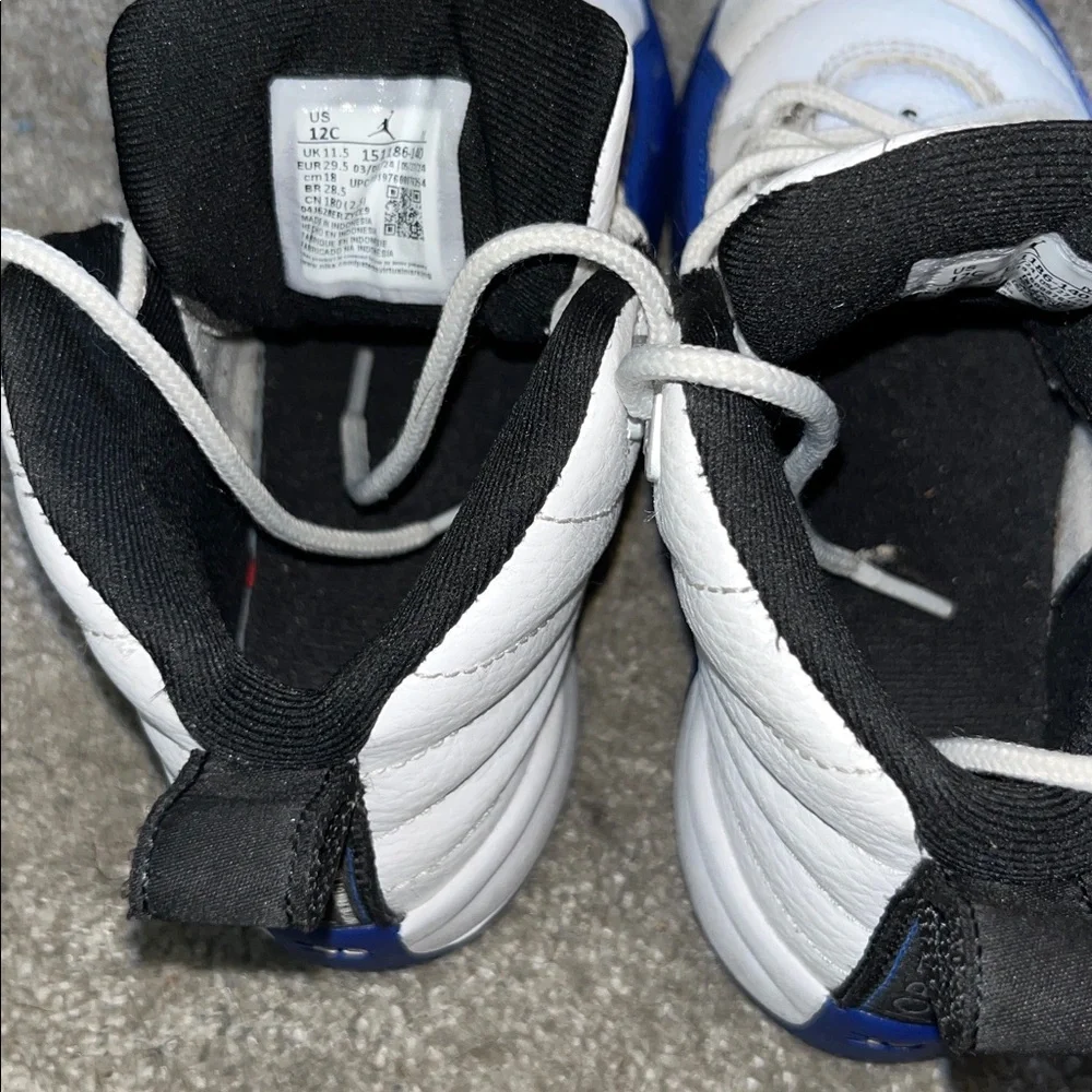 Jordan 12 Retro “White & Game Royal” - Picture 9 of 10